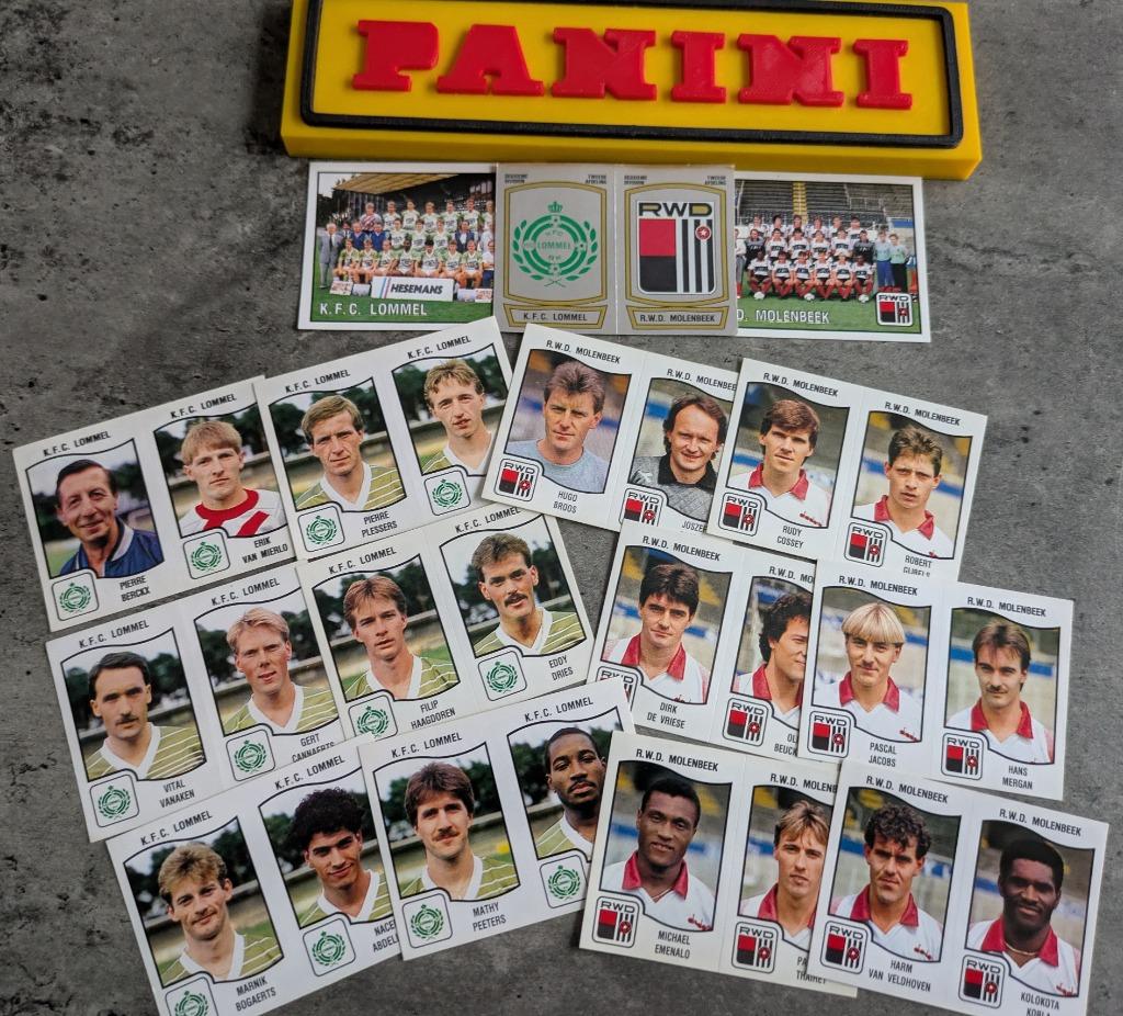 PANINI FOOTBALL 90 LOMMEL /RWDM 15 AUTOCOLLANTS  1990, Envoi, Neuf