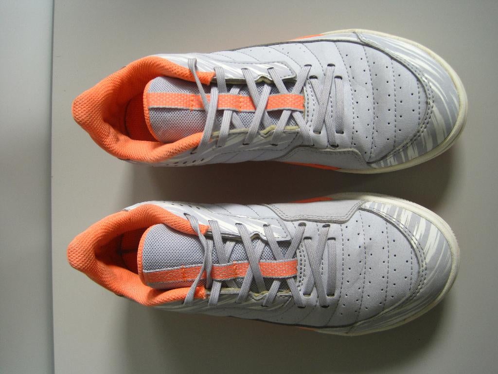 Schoenen - sportschoenen grijs fluo oranje maat 37, Kinderen en Baby's, Ophalen of Verzenden, Gebruikt, Sportschoenen