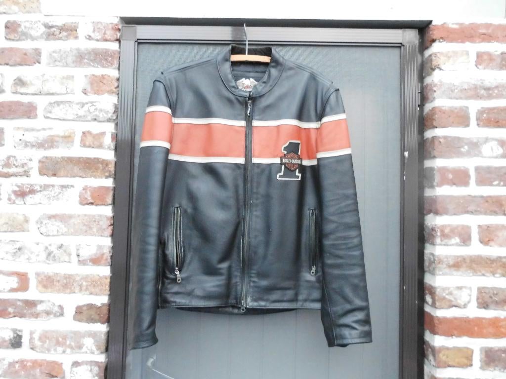 harley davidson, Kleding | Heren, Ophalen, Zo goed als nieuw, Maat 52/54 (L), Zwart