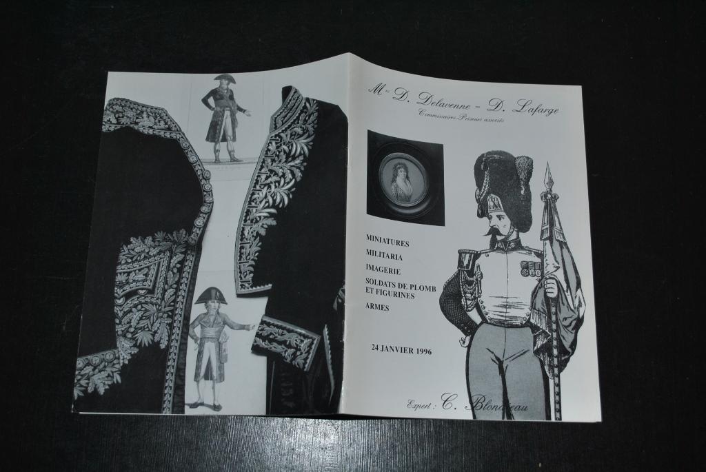 Catalogue vente Miniatures militaria imagerie soldats plomb, Enlèvement, Autres
