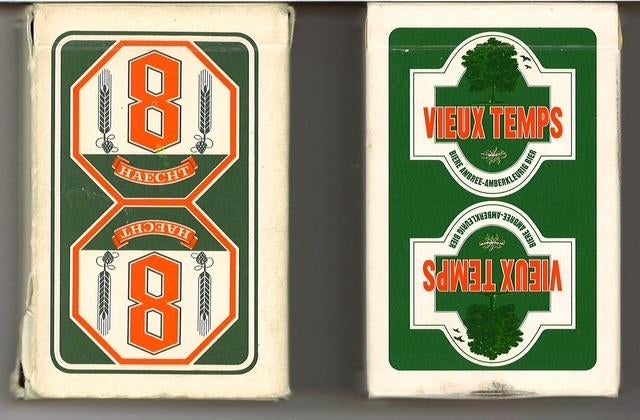 Jeu de cartes Vieux Temps et Haacht, Enlèvement ou Envoi, Utilisé