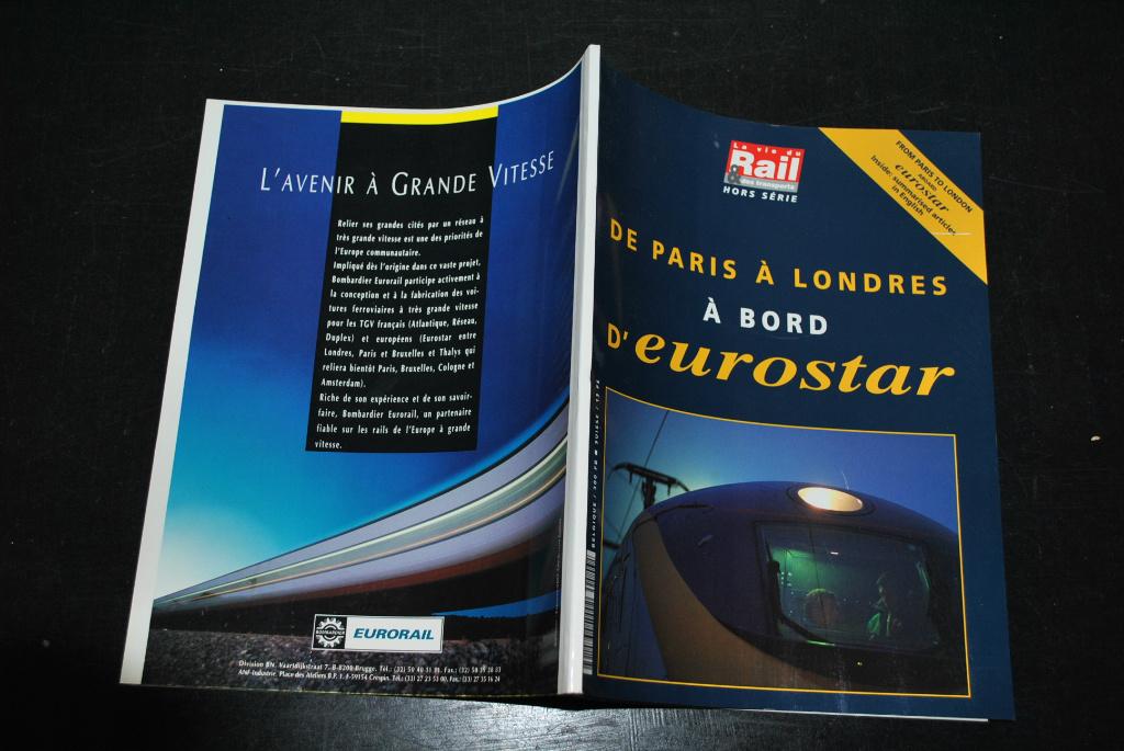 La vie du Rail HS Londres Eurostar tunnel sous la Manche, Collections, Trains & Trams, Utilisé, Train, Enlèvement ou Envoi