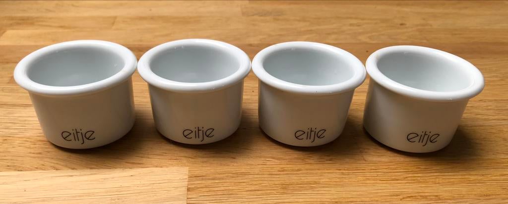 Ensemble de coquetiers en porcelaine BonApart, Enlèvement ou Envoi, Comme neuf, Porcelaine, Autres types