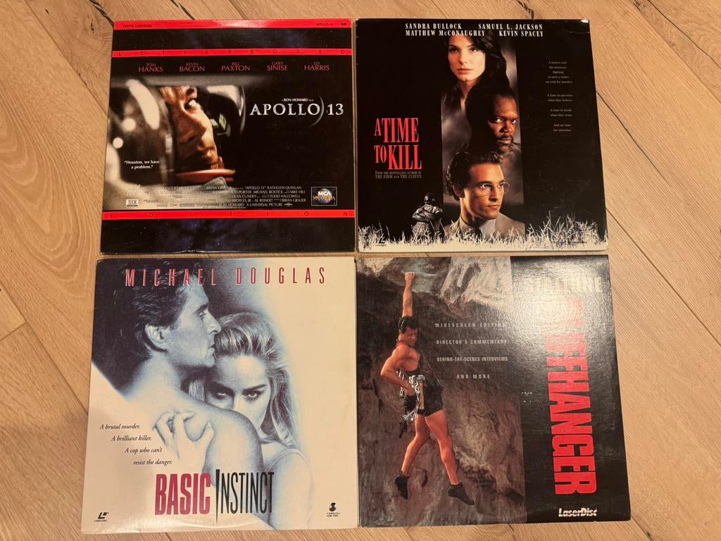 Laser disc collectie topfilms, Enlèvement, Comme neuf