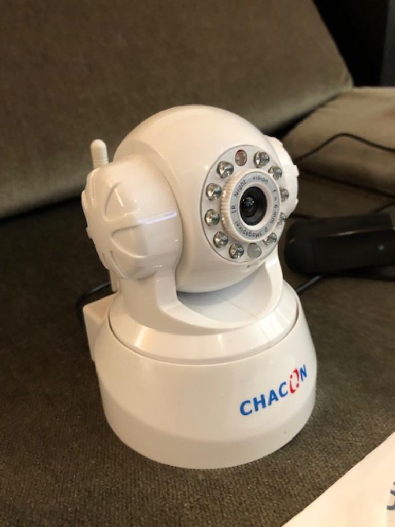 Chacon draadloze camera 9€, Ophalen of Verzenden, Zo goed als nieuw, Binnencamera