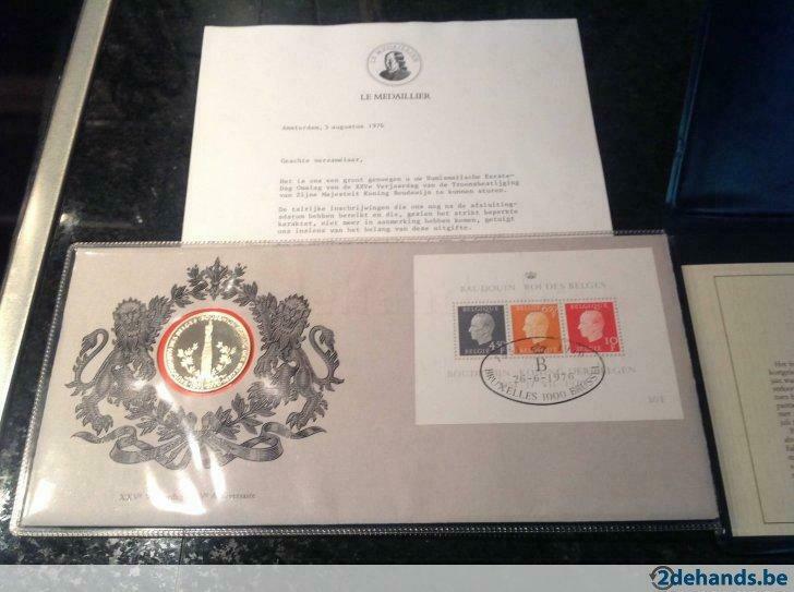 De Numismatische Eerste Dag Omslag, Postzegels en Munten
