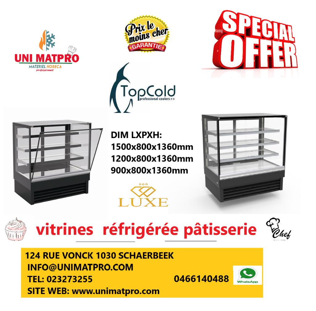 vitrine réfrigérée pâtisserie, Ophalen of Verzenden
