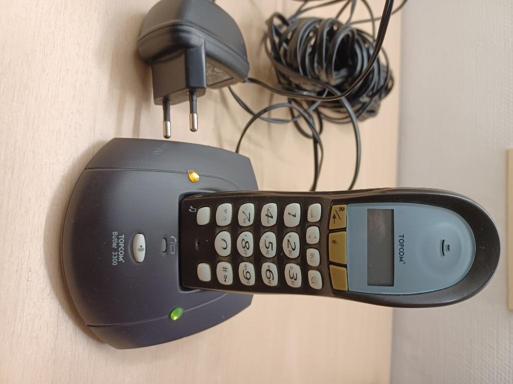 Telefoon draagbaar, Telecommunicatie, Vaste telefoons | Handsets en Draadloos, Ophalen of Verzenden, Gebruikt, 1 handset