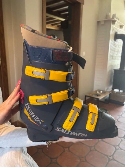Skischoenen Salomon Evolution Force, Sport en Fitness, Ophalen, Gebruikt, Schoenen, Salomon