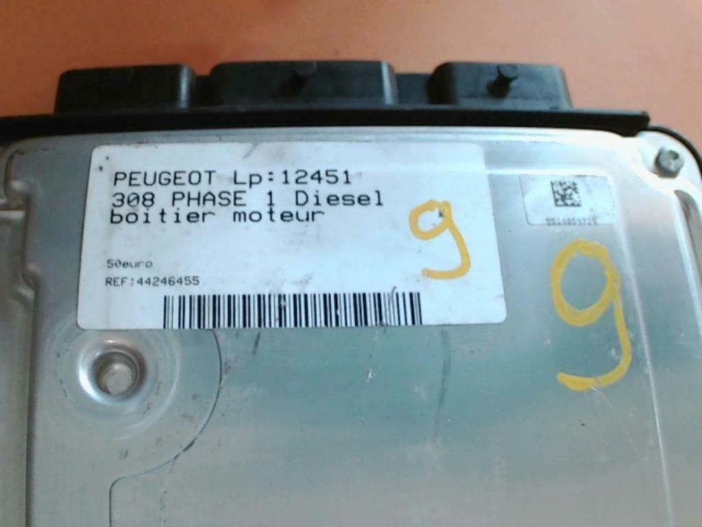 Boitier moteur Peugeot 308 1.6HDi 80kw 2007-2011 (9), Auto-onderdelen, Overige Auto-onderdelen, Peugeot, Gebruikt, Ophalen of Verzenden