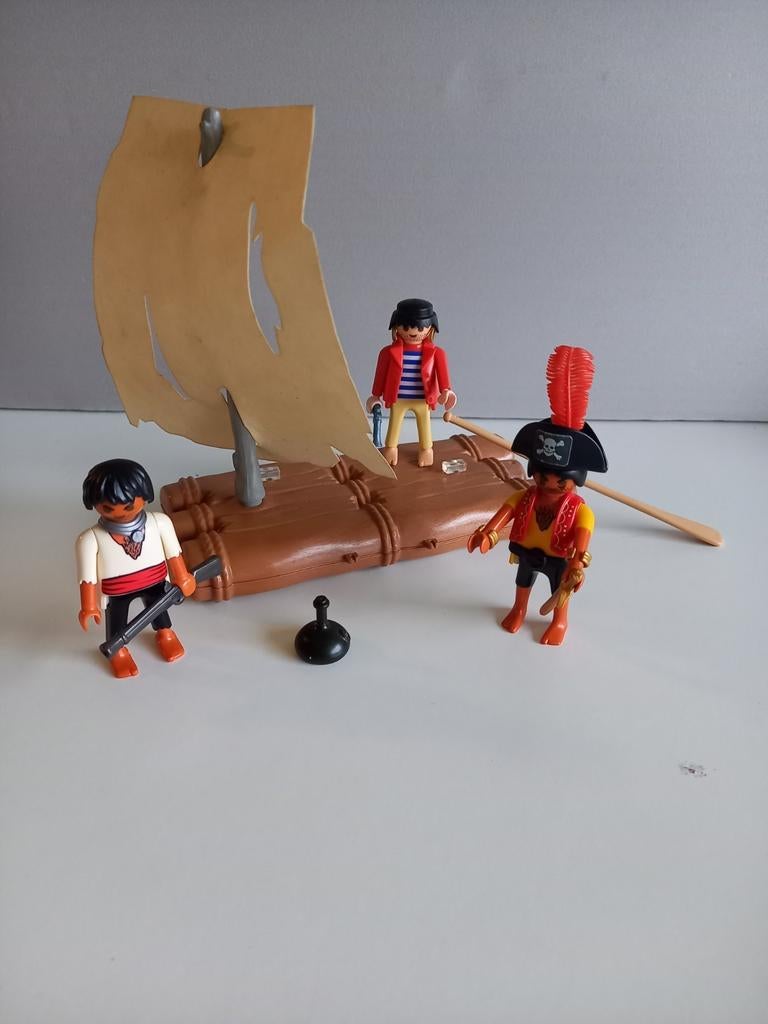 Playmobil piraten met vlot, Enlèvement ou Envoi, Comme neuf