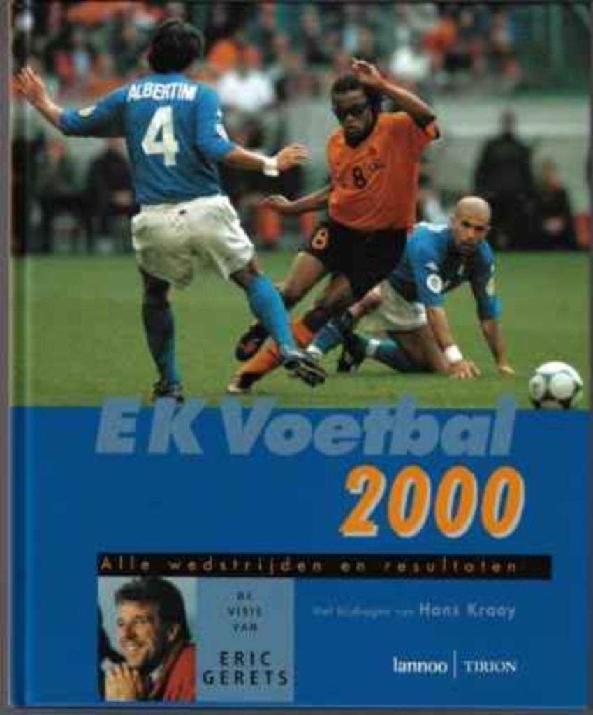 EK Voetbal 2000 / de visie van Eric Gerets, Ophalen of Verzenden, Zo goed als nieuw