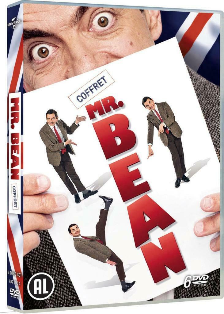 MR BEAN COLLECTIEBOX 6 DVDS, Cd's en Dvd's, Vanaf 6 jaar, Ophalen of Verzenden, Nieuw in verpakking, Overige genres