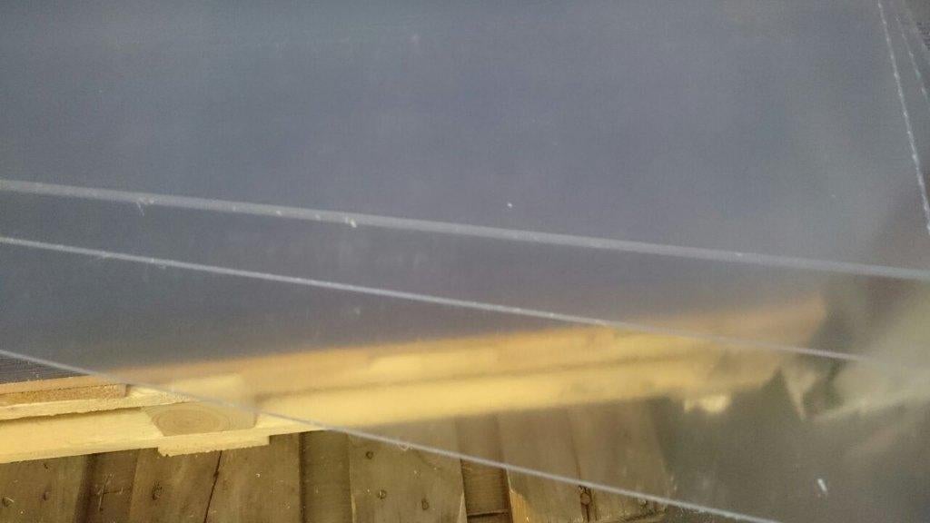 plexiglas platen glashelder of witte 2mm 2.5mm 3mm 4mm 5mm, Bricolage & Construction, Enlèvement ou Envoi, Neuf