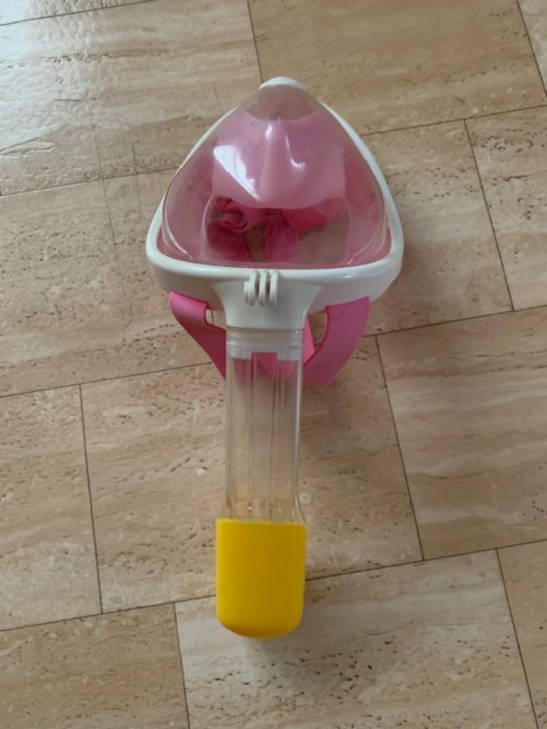 snorkelmasker, Watersport en Boten, Ophalen of Verzenden, Gebruikt, Snorkelmasker