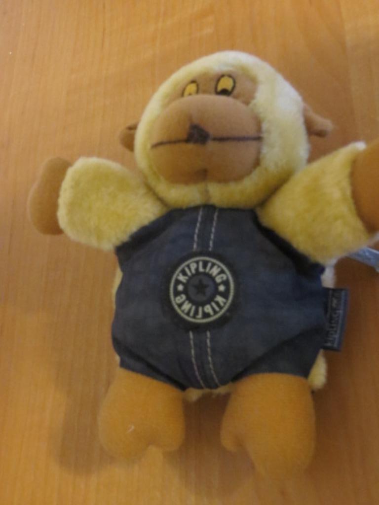 Gele aap - Kipling - sleutelhanger, Ophalen of Verzenden, Gebruikt, Merk