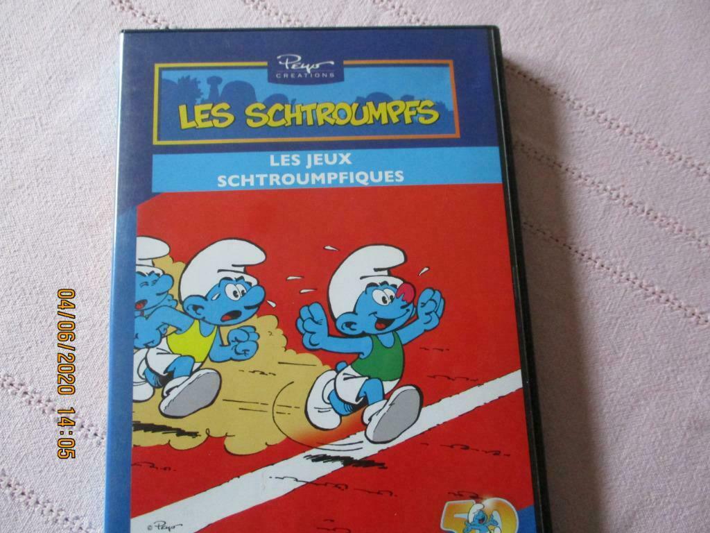 DVD LES SCHTROUMPFS. LES JEUX SCHTROUMPFIQUES., Tous les âges, Enlèvement ou Envoi