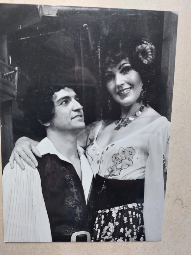 persfoto Operette "Der Zigeunerbaron"  (zie beschrijving), Envoi