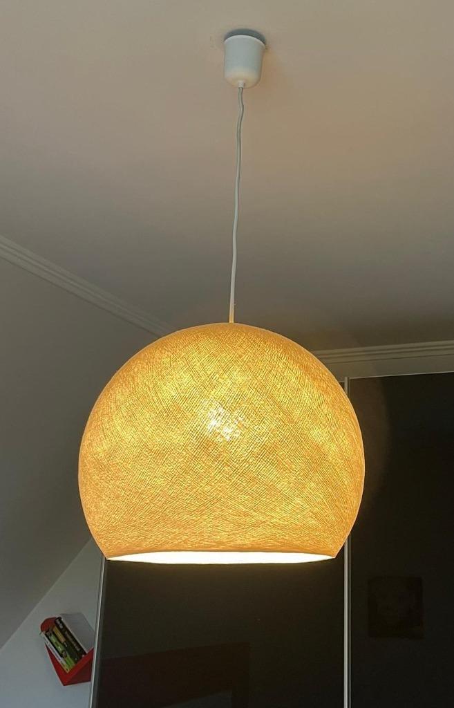 2 Hanglampen, Huis en Inrichting, Lampen | Hanglampen, Ophalen, Zo goed als nieuw, Minder dan 50 cm