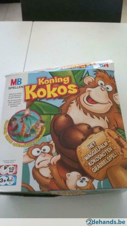 Koning Kokos Gezelschapsspel, Enlèvement, Utilisé