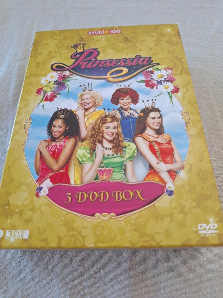 Dvdbox Prinsessia met 3 dvd's, Verzenden, Zo goed als nieuw