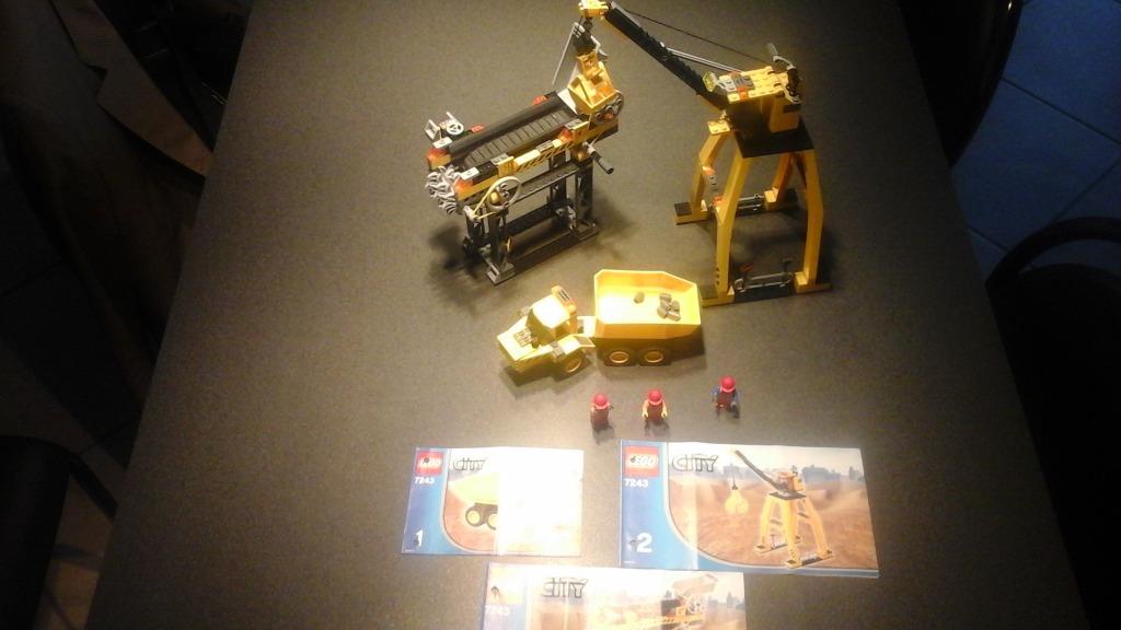 Lego city 7243 constructieplaats, Ophalen of Verzenden, Gebruikt, Complete set, Lego