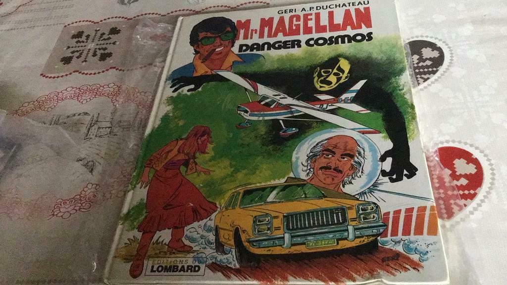 Mr magellan(=), Une BD, Enlèvement, Utilisé