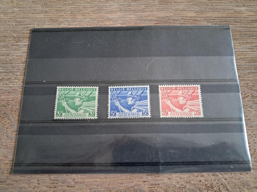 Belgische postzegels, Spoorwegzegels TR288A/290A, postfris, Ophalen of Verzenden, Zonder stempel, Postfris, Treinen