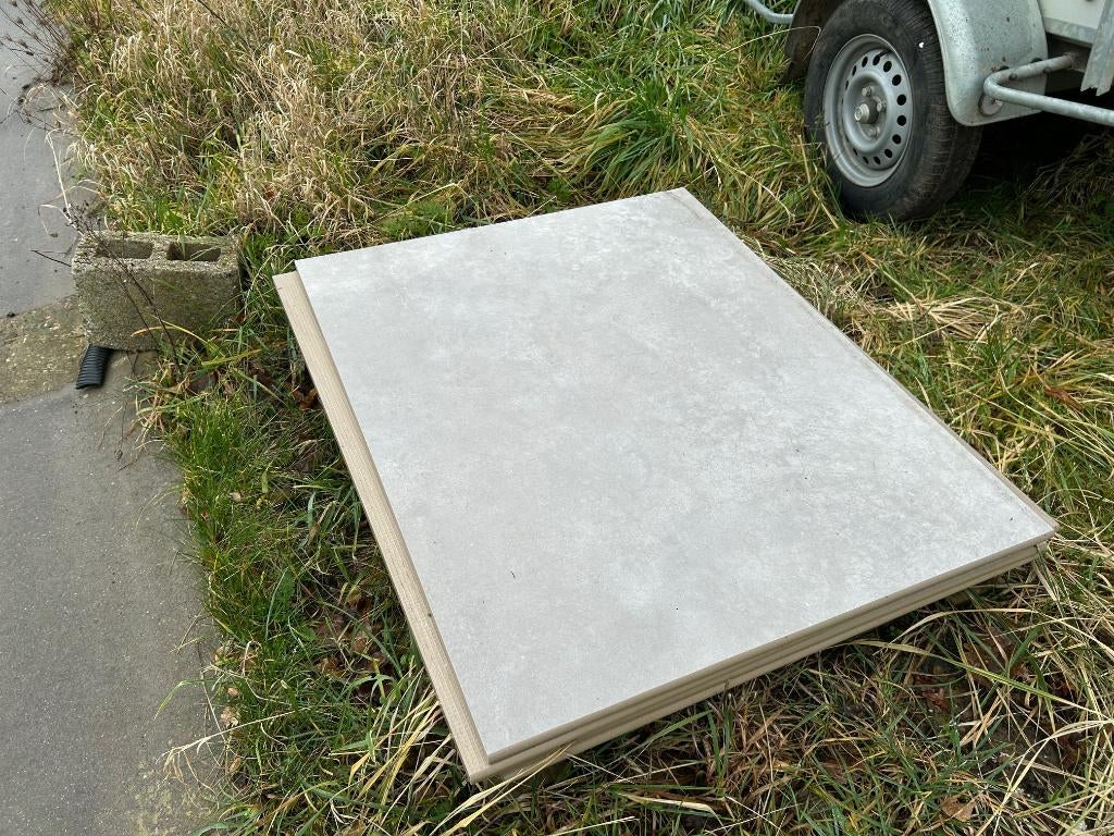 4 x grote keramische tegels voor buiten, Neuf, 60 cm ou plus, Carrelage de sol, Céramique