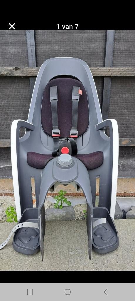 Hamax Caress fietsstoel + basis + extra basis voor 2de fiets, Enlèvement