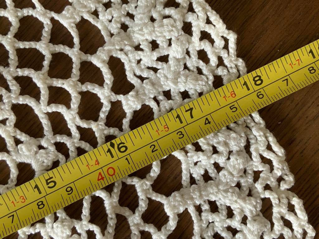 Nappe en coton crochetée à la main., Enlèvement, Neuf, Crochet, Autres types