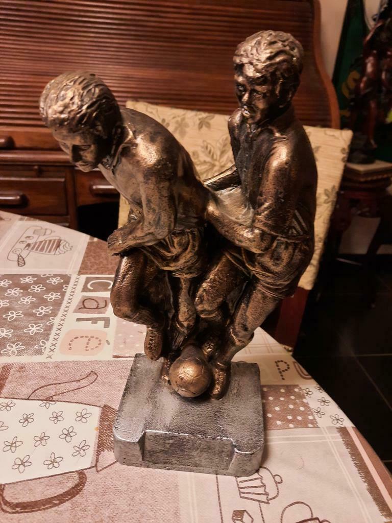 Voetballers in kunststof ., Antiek en Kunst, Ophalen of Verzenden