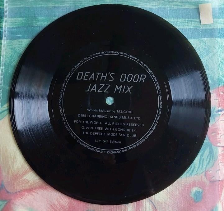 Flexi-disc. Depeche Mode.  Death's door Jazz. 1992., Enlèvement ou Envoi, Comme neuf
