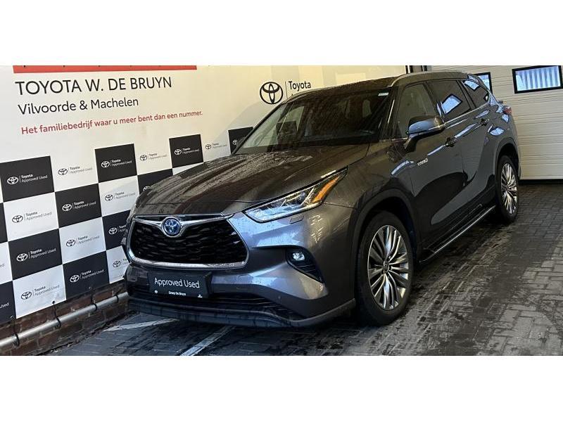 Toyota Highlander Dynamic Plus, Autos, Toyota, https://public.car-pass.be/vhr/1ae2497d-0b51-4829-9d56-21c37513d29a, Argent ou Gris