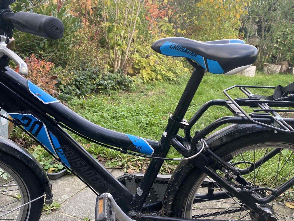 kinderfiets, Ophalen, Gebruikt