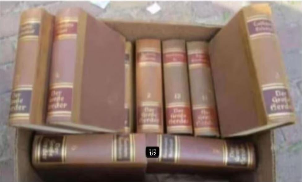 12 Antieke Boeken - 1932 - Der Grosse Herdern, Antiek en Kunst, Ophalen
