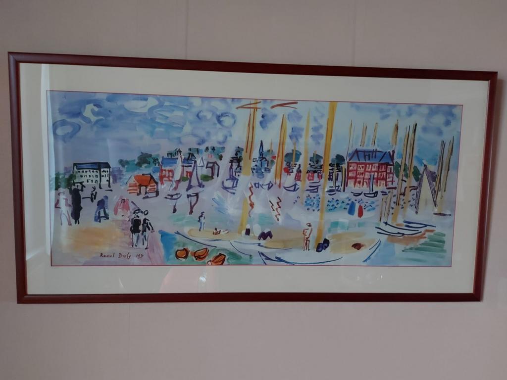 Schilderij Raoul dufy, Antiek en Kunst, Kunst | Litho's en Zeefdrukken, Ophalen