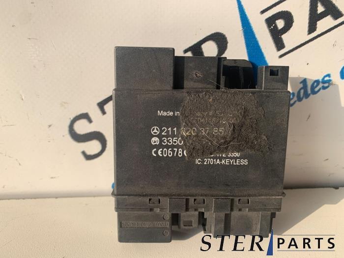 Module keyless vehicle van een Mercedes E-Klasse, Ophalen of Verzenden, 3 maanden garantie, Gebruikt, Mercedes-Benz