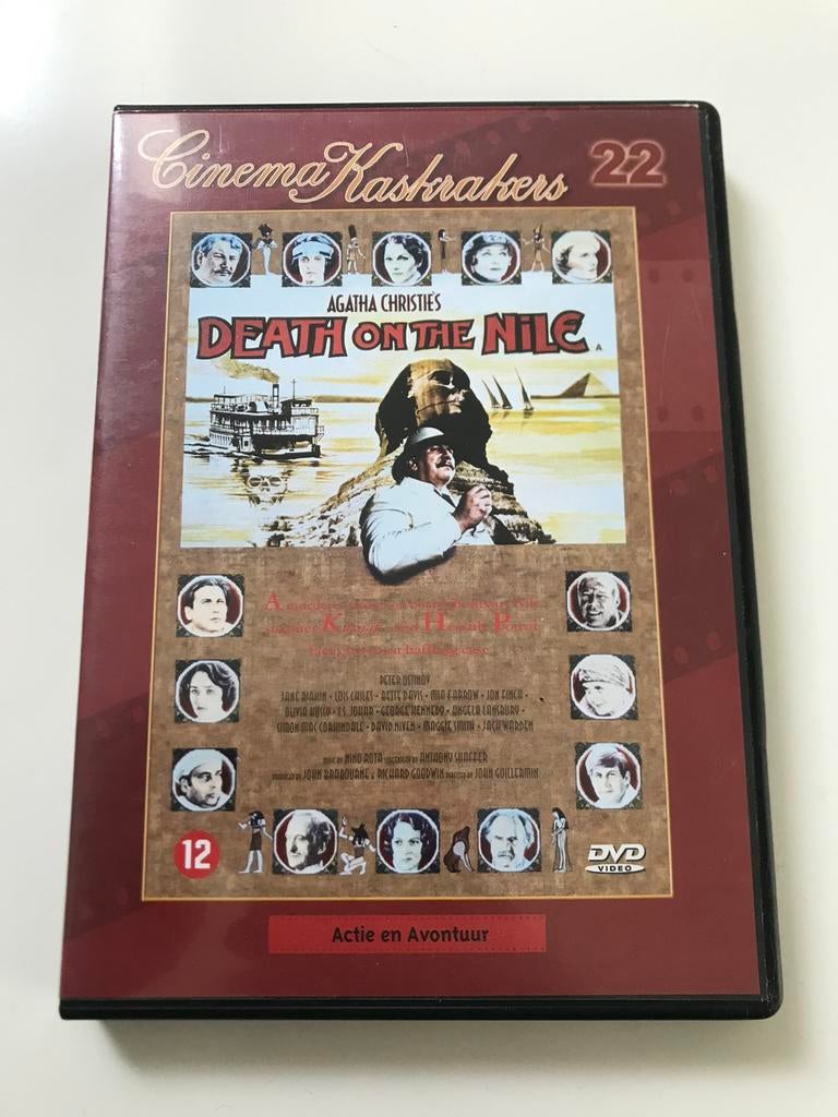 DVD Death on the Nile (1978), Cd's en Dvd's, 1960 tot 1980, Ophalen of Verzenden, Zo goed als nieuw, Actie en Avontuur