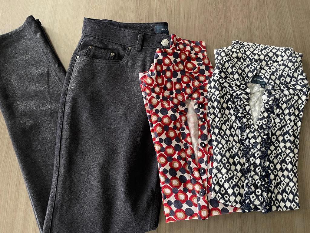 Pakket Terre Bleue - 38 - M - gratis blazer - 4 stuks totaal, Envoi, Comme neuf, Taille 38/40 (M)
