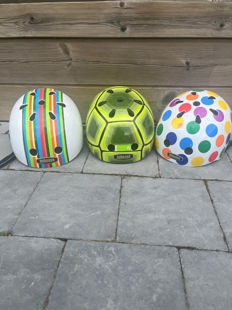 Kinder fietshelm NUTECASE, Fietsen en Brommers, Ophalen, Gebruikt, XS, Jongen of Meisje