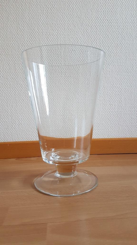 Allerlei vazen in glas, windlicht en prachtige stolp., Huis en Inrichting, Ophalen, Glas