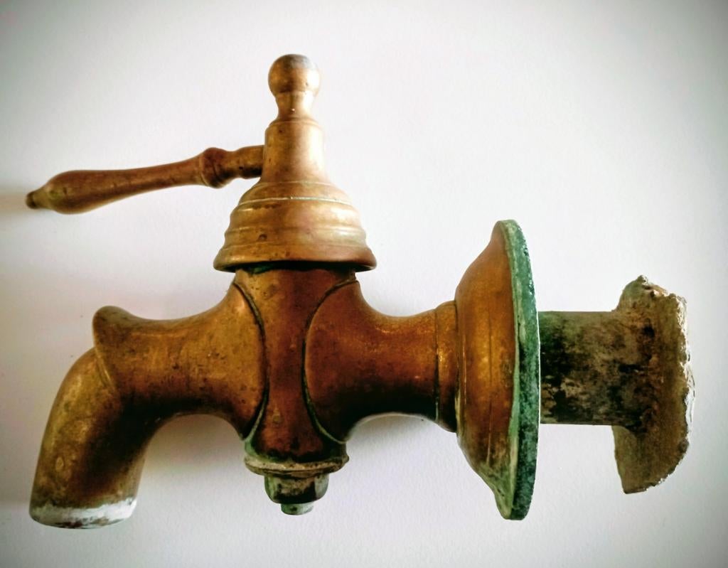 Robinet d'eau en cuivre, Enlèvement ou Envoi