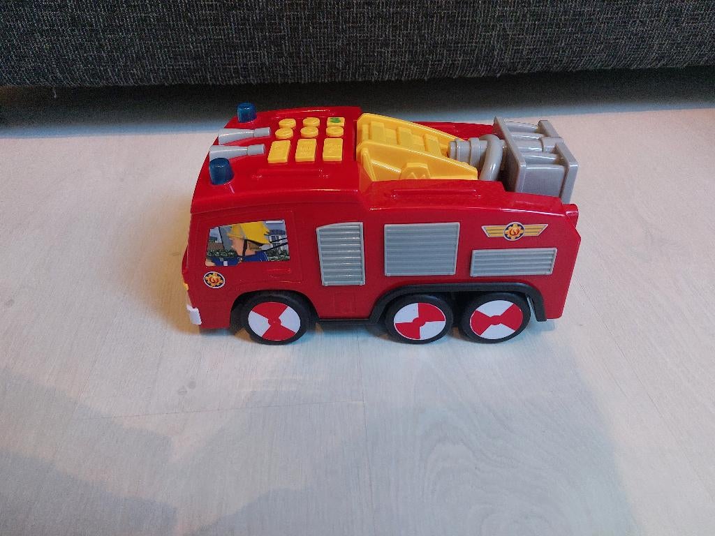 Brandweerman Sam brandweerwagen, Kinderen en Baby's, Speelgoed |Speelgoedvoertuigen, Ophalen, Zo goed als nieuw