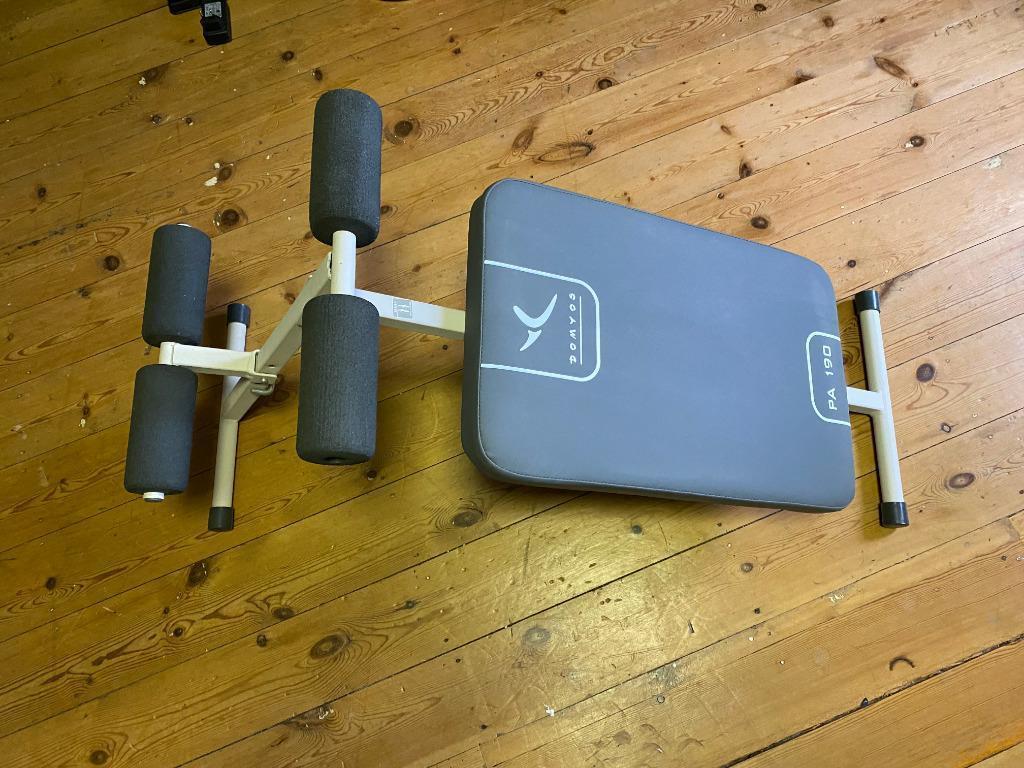 Domyos halterbank, Sport en Fitness, Ophalen of Verzenden, Zo goed als nieuw, Metaal, Buik