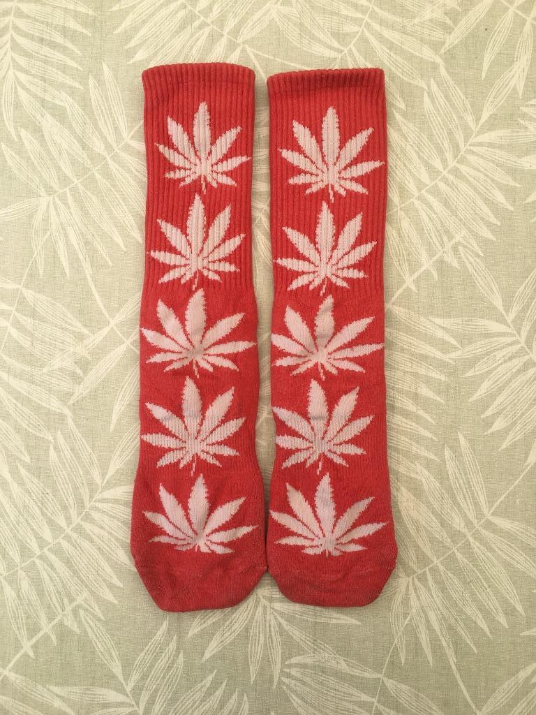 Sokken HUF rood unisex, Kleding | Heren, Wit, Overige maten, Ophalen of Verzenden, HUF