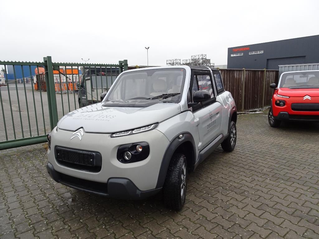 Citroen E Mehari 2017 2x niet rijdbaar projectcars, Auto's, Open dak, Cabriolet, Wit, Te koop
