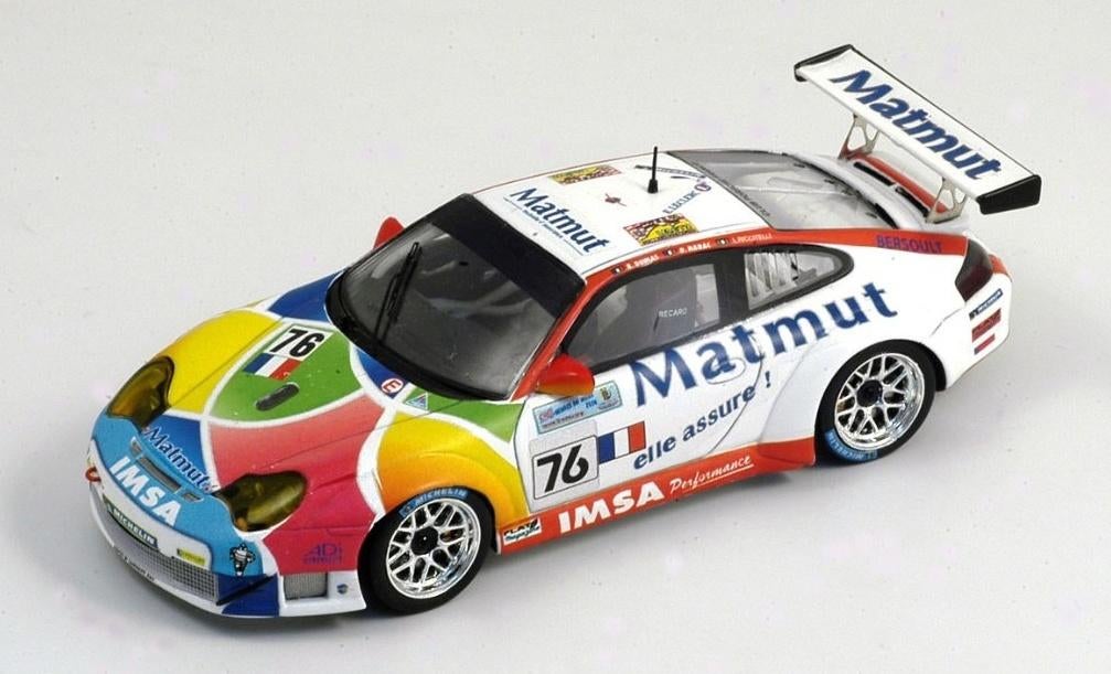 2006 Porsche 996 GT3 RSR #76 - Spark 1:43, Enlèvement ou Envoi, Comme neuf, Voiture, Autres marques