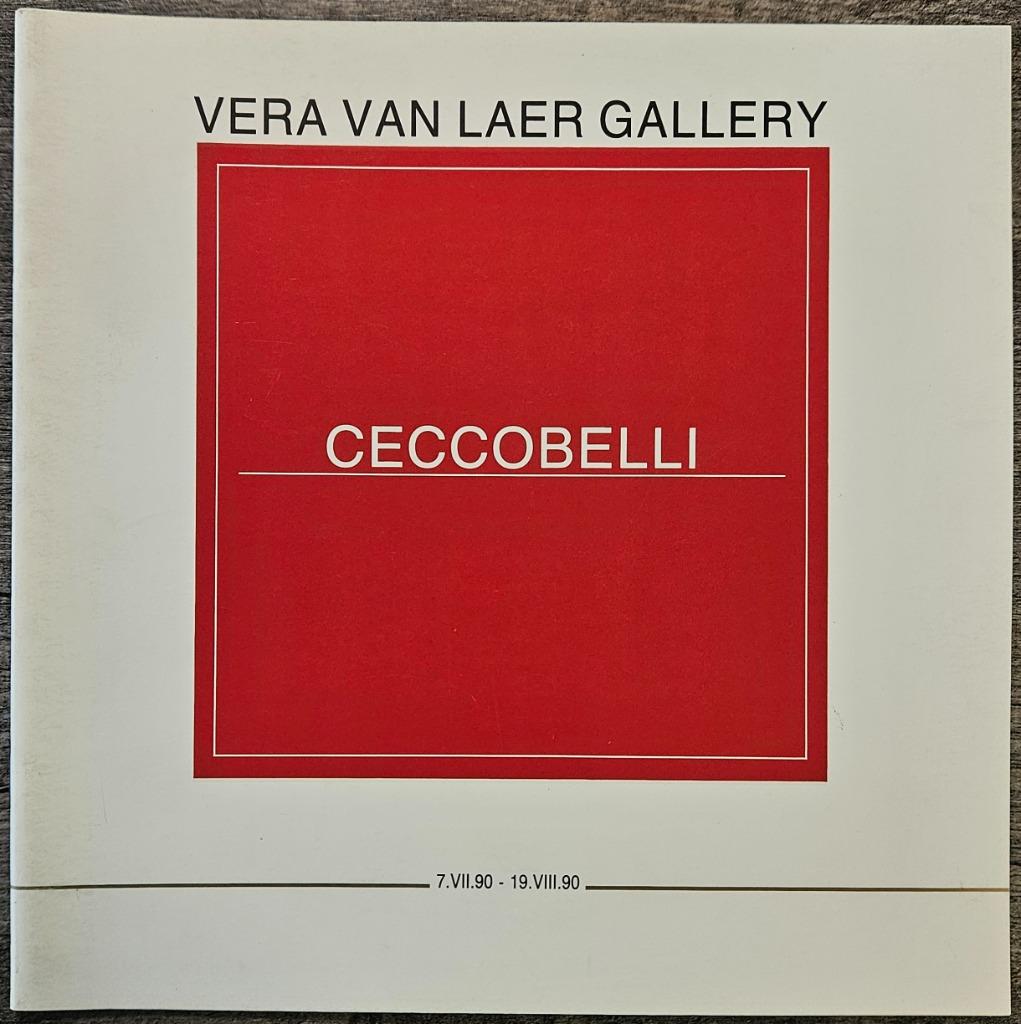 Ceccobelli - Vera Van Laer Gallery - 1990, Ophalen of Verzenden, Zo goed als nieuw, Schilder- en Tekenkunst, Hugo Brutin
