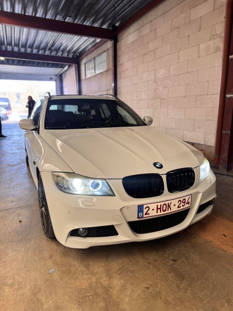 BMW E91 335d  – Stage 2 – 395pk / 810Nm, Autos, Achat, Automatique, Air conditionné automatique, Noir